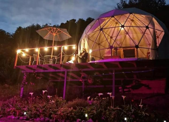 Glamping La Villa Guatavita ภายนอก รูปภาพ