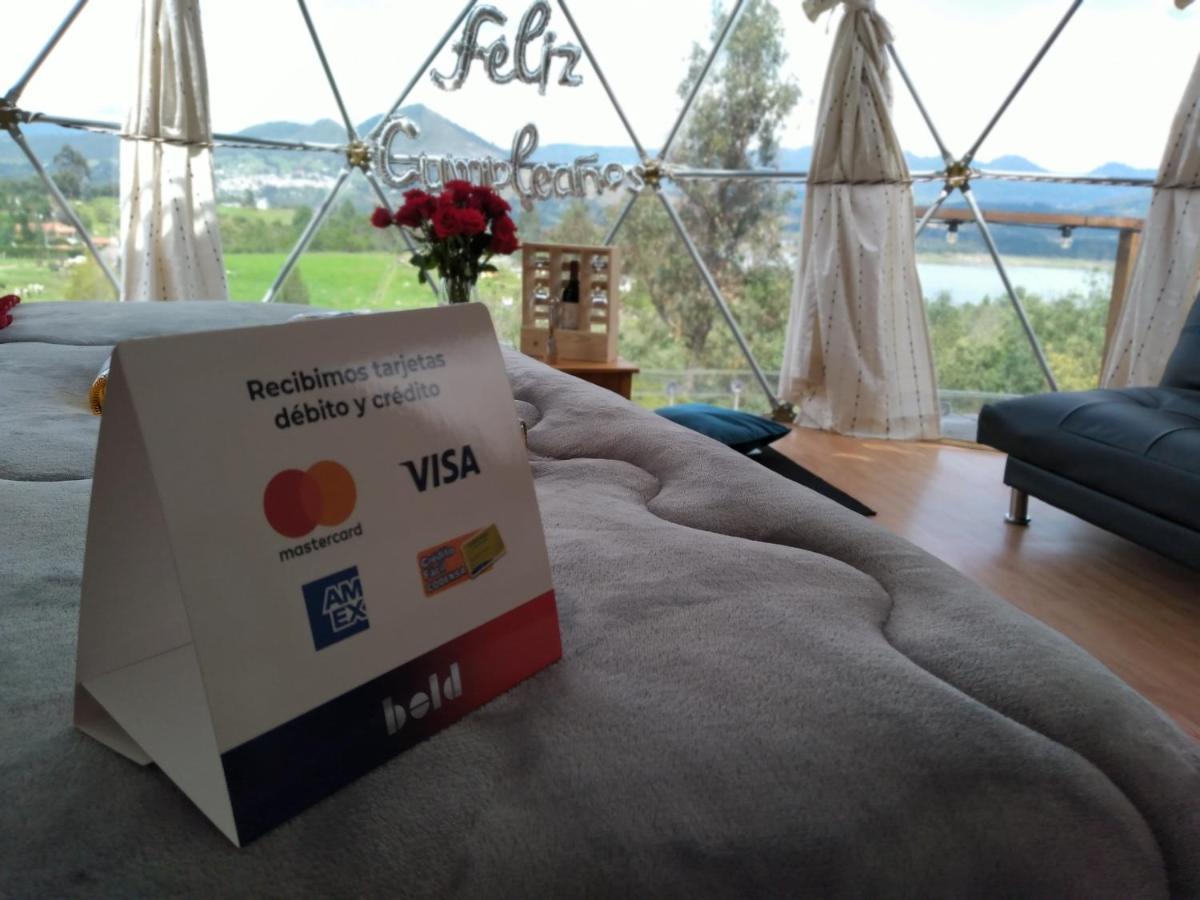 Glamping La Villa Guatavita ภายนอก รูปภาพ