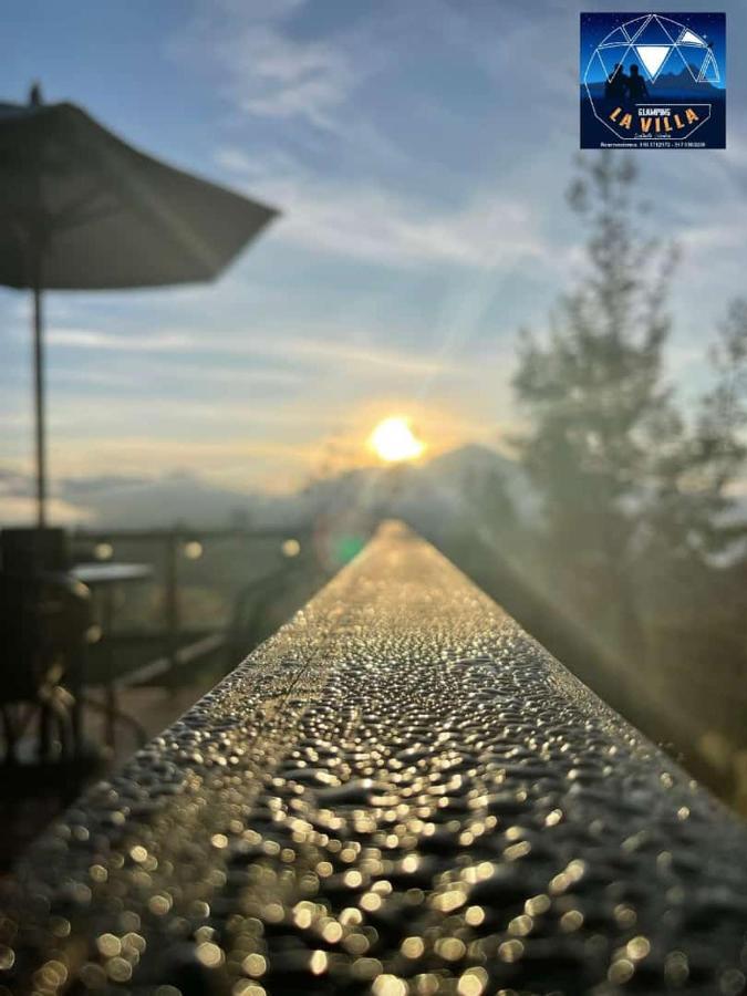 Glamping La Villa Guatavita ภายนอก รูปภาพ