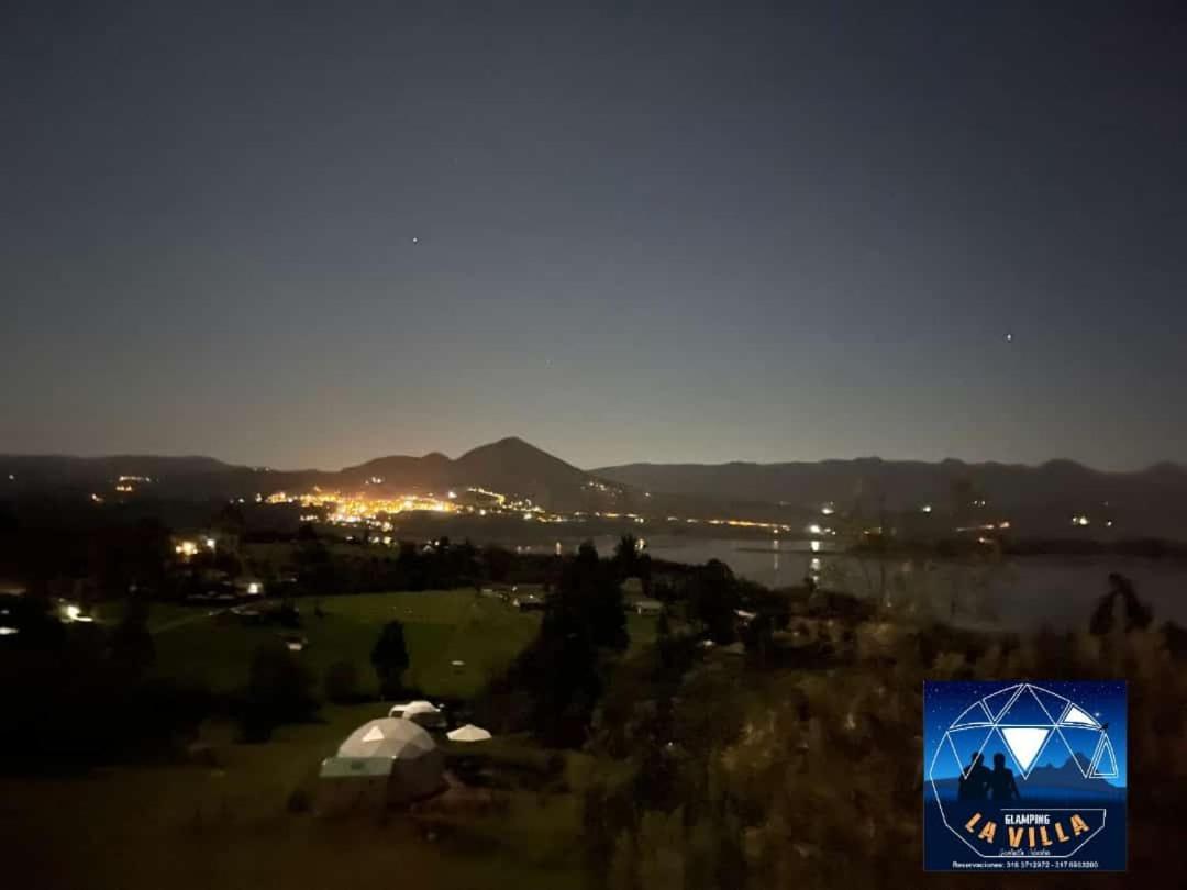 Glamping La Villa Guatavita ภายนอก รูปภาพ