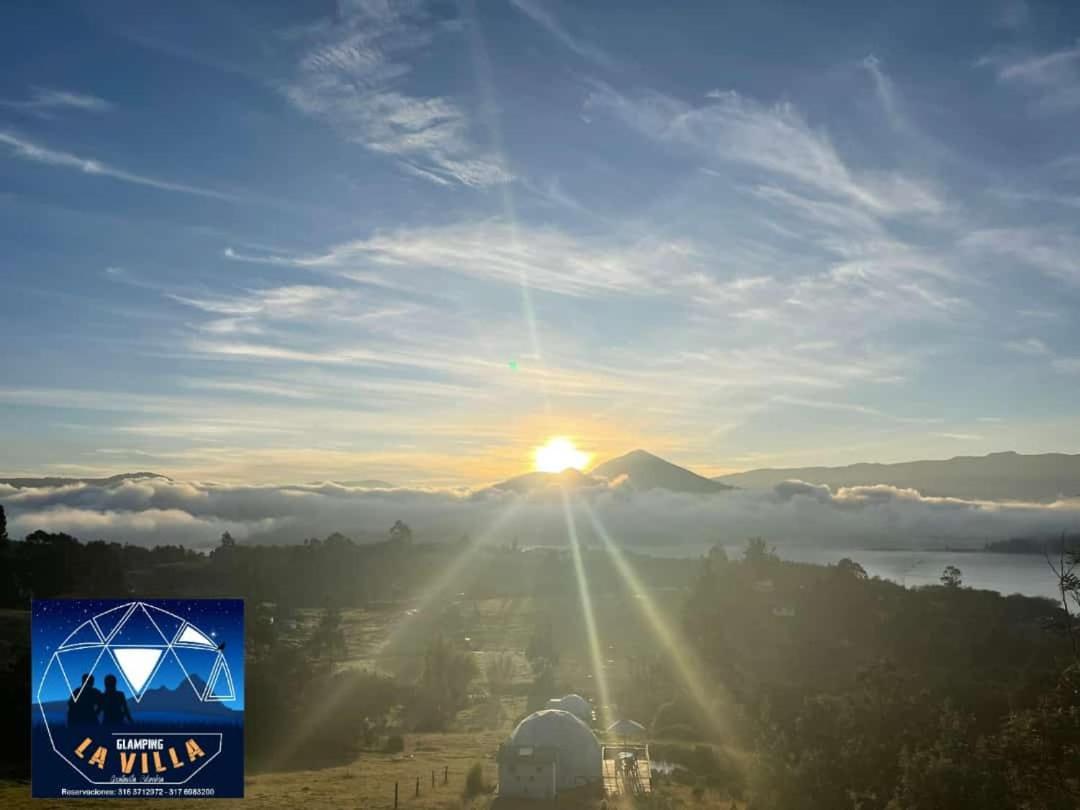 Glamping La Villa Guatavita ภายนอก รูปภาพ