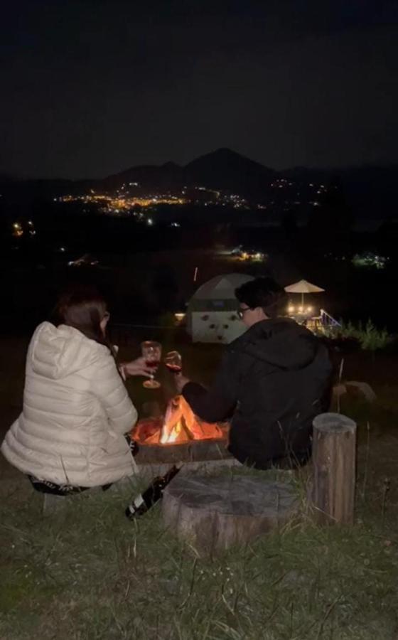 Glamping La Villa Guatavita ภายนอก รูปภาพ