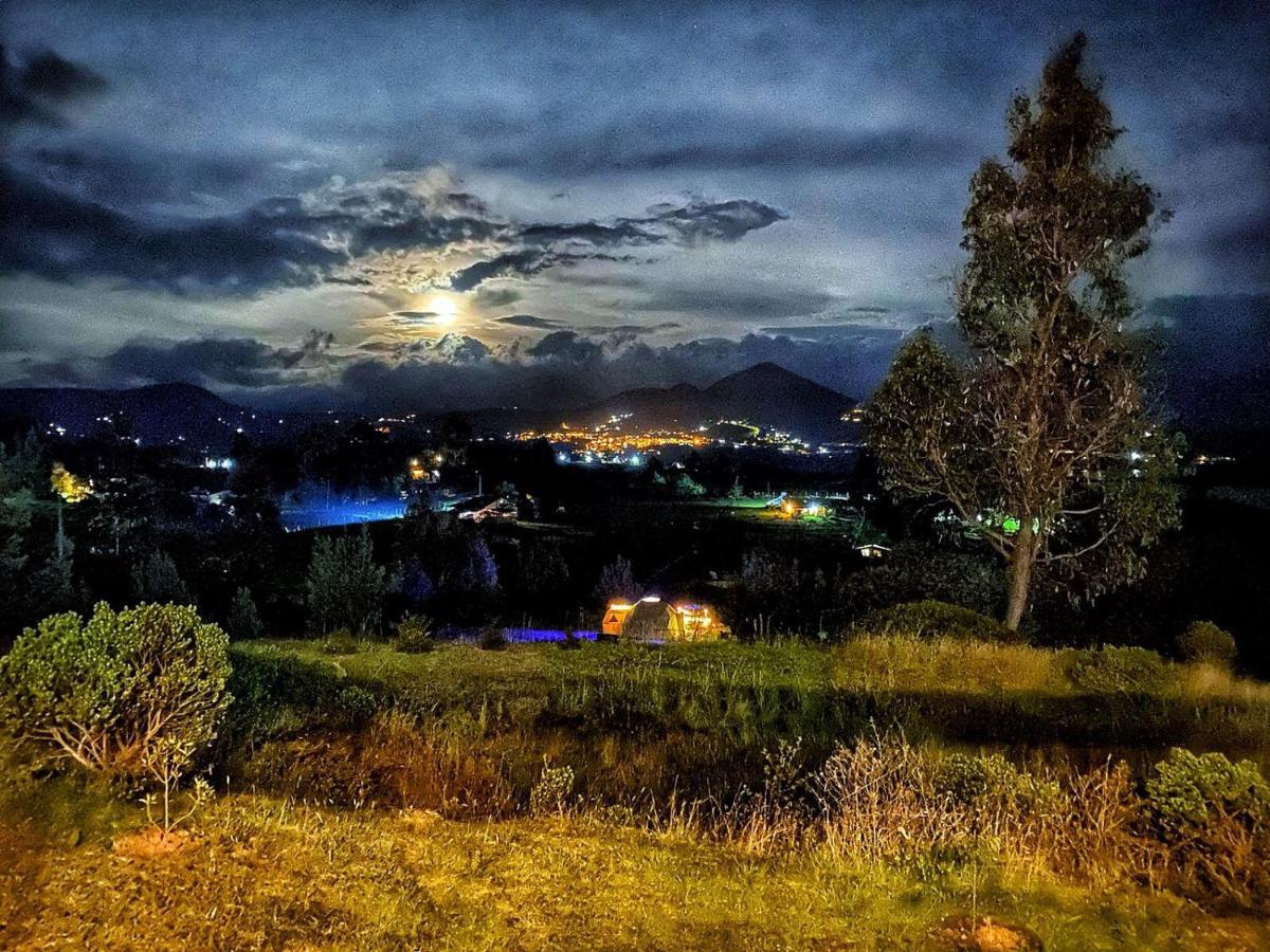 Glamping La Villa Guatavita ภายนอก รูปภาพ