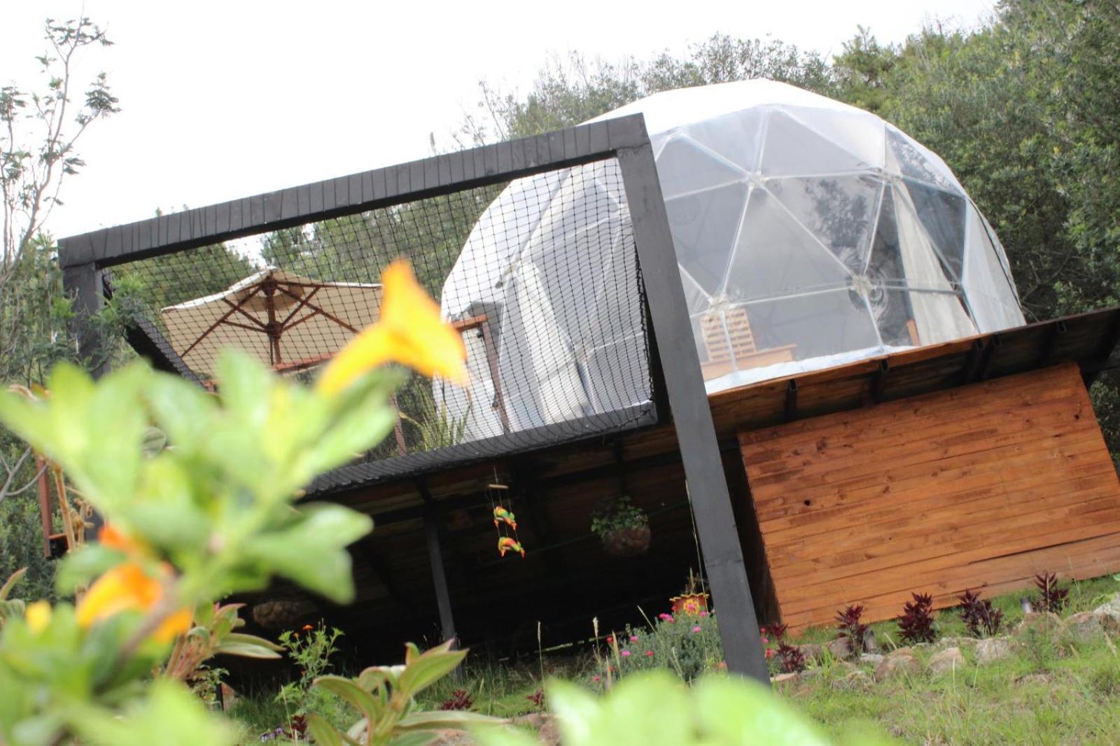 Glamping La Villa Guatavita ภายนอก รูปภาพ