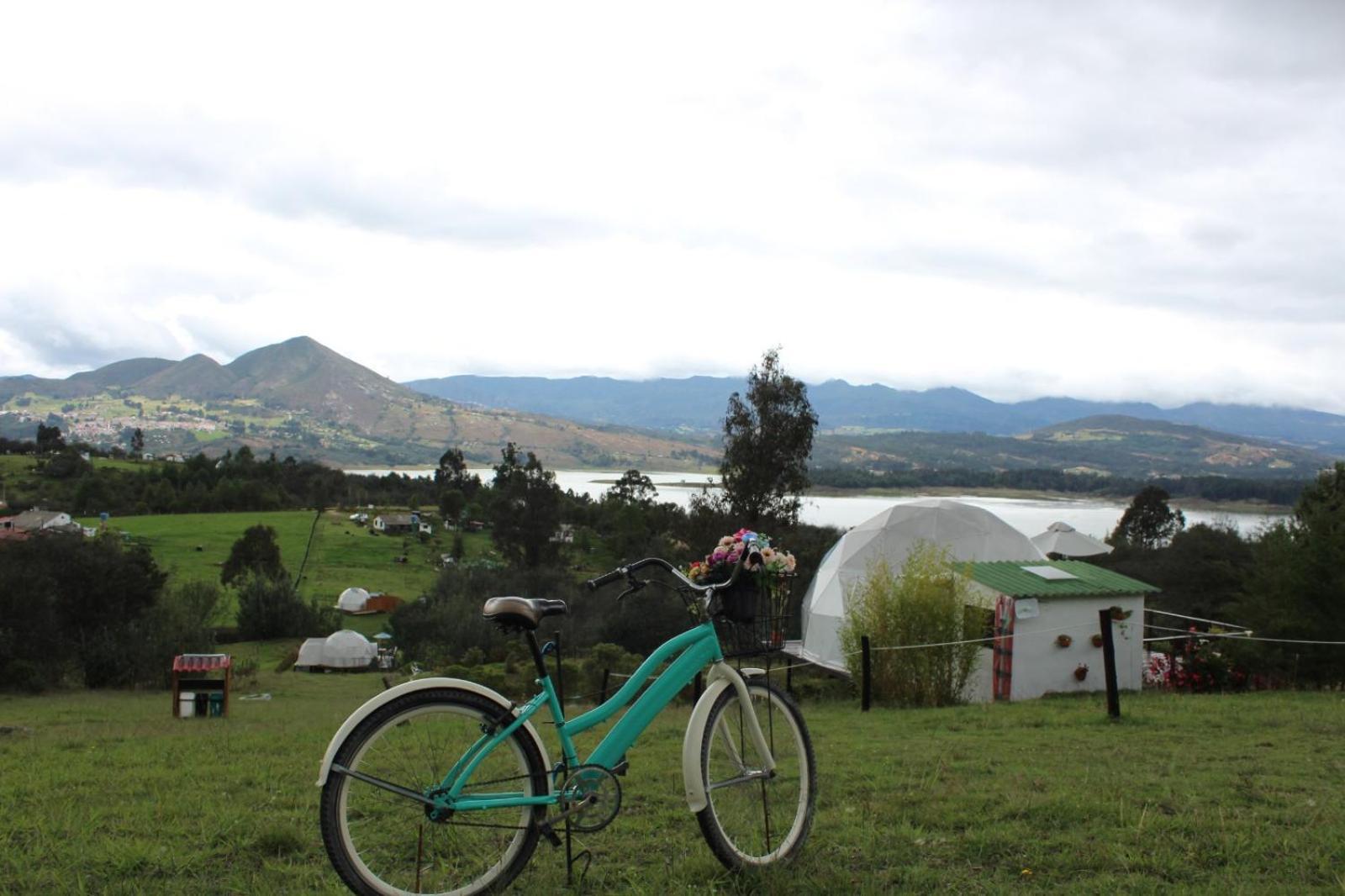 Glamping La Villa Guatavita ภายนอก รูปภาพ
