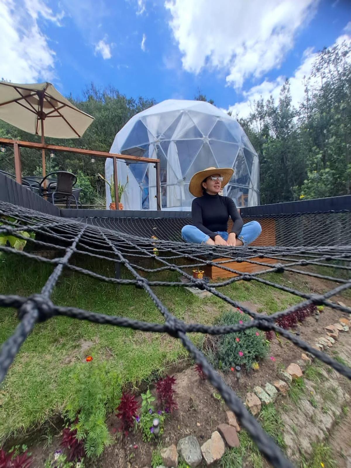 Glamping La Villa Guatavita ภายนอก รูปภาพ