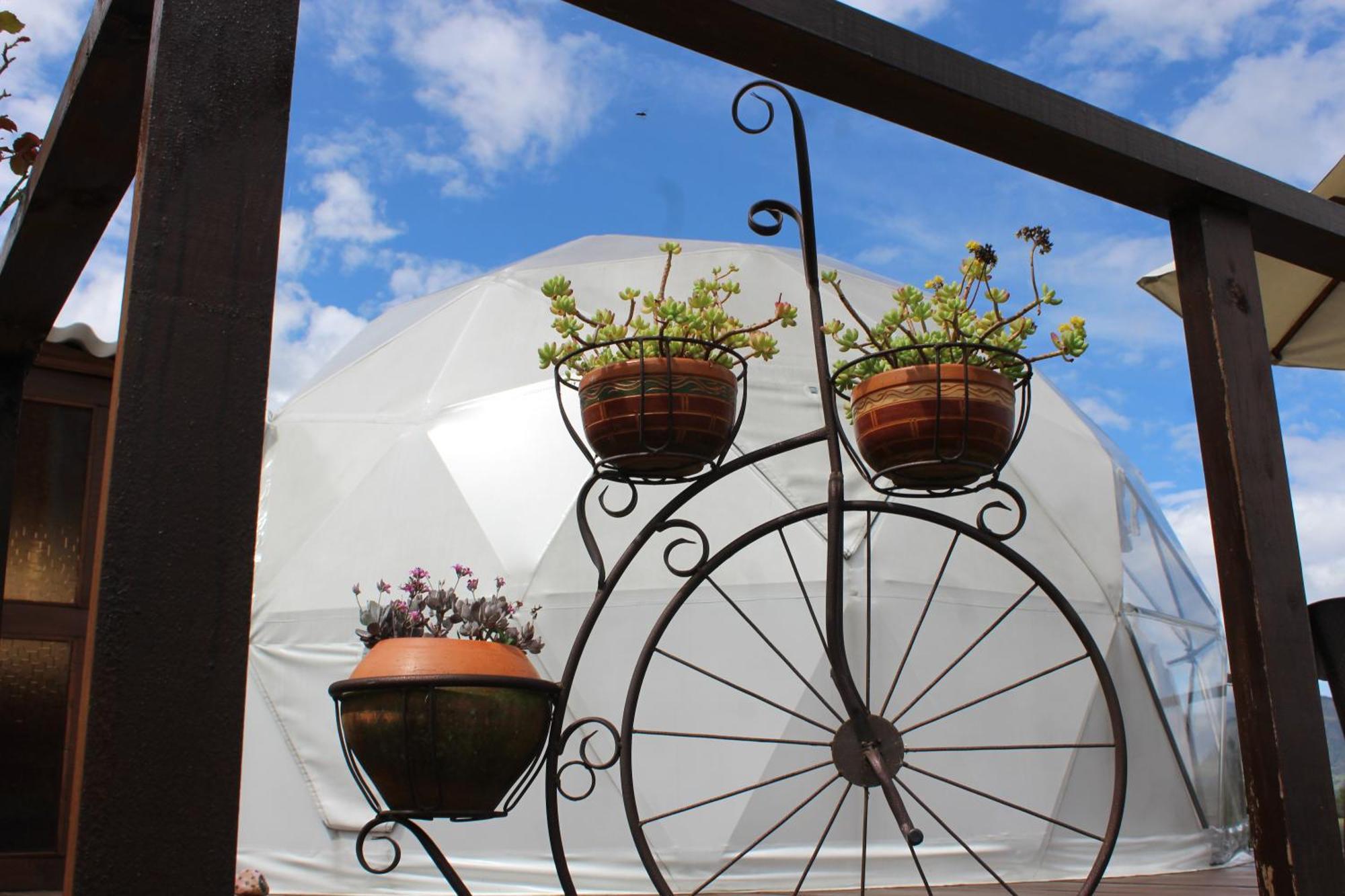 Glamping La Villa Guatavita ภายนอก รูปภาพ