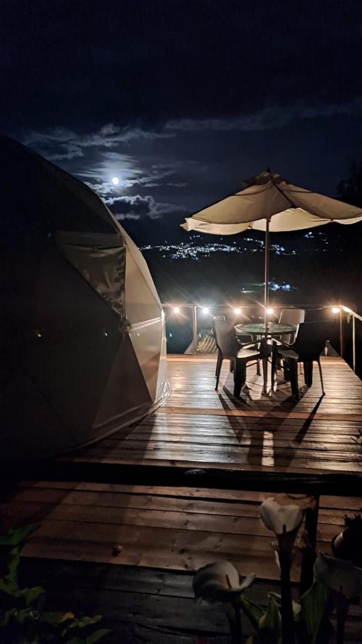 Glamping La Villa Guatavita ภายนอก รูปภาพ