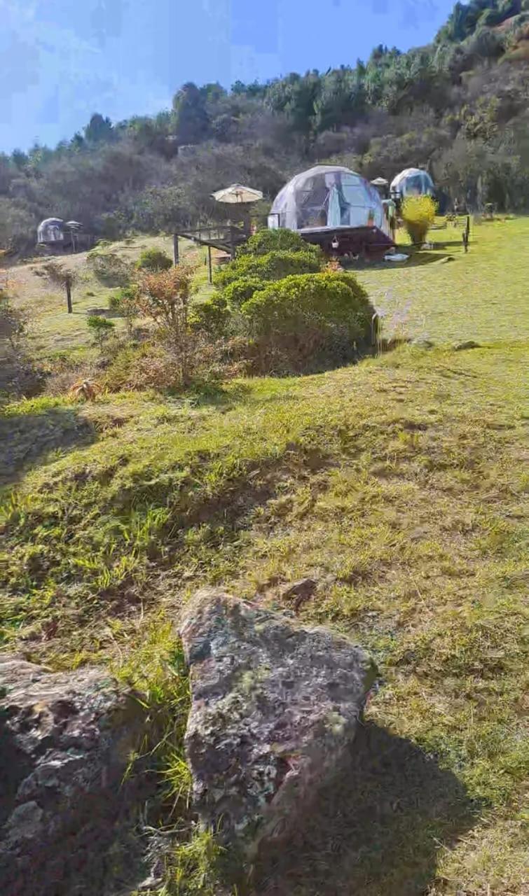 Glamping La Villa Guatavita ภายนอก รูปภาพ