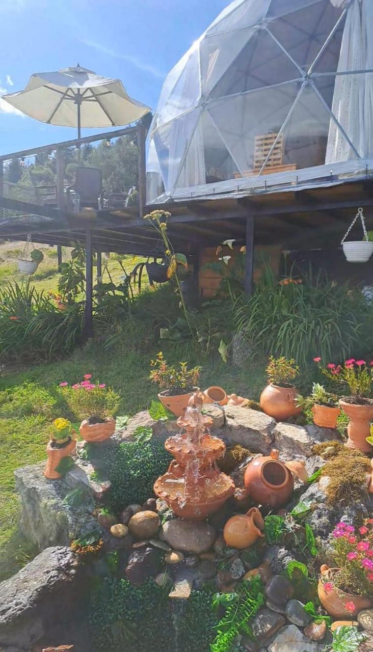 Glamping La Villa Guatavita ภายนอก รูปภาพ
